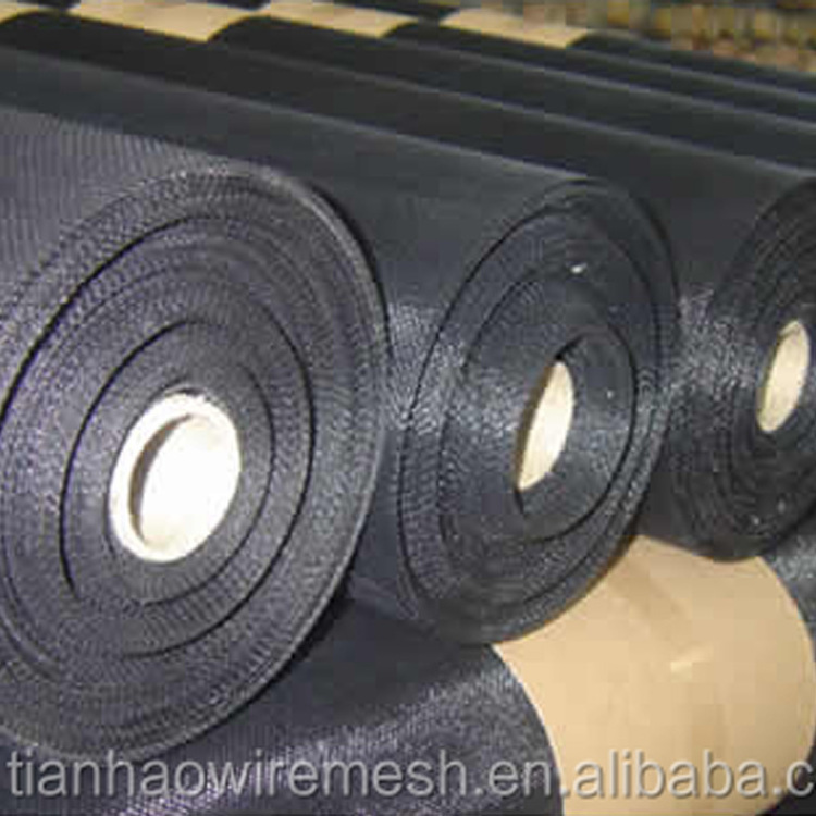 10 20 30 50 80 mesh Epoxy Coated Wire Mesh/black Wire Mesh/black Iron Cloth