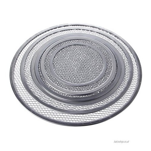 9/10/11/12/13/14 Inch Pizza Screen Aluminum Pizza Net Perforated Pizza Pan