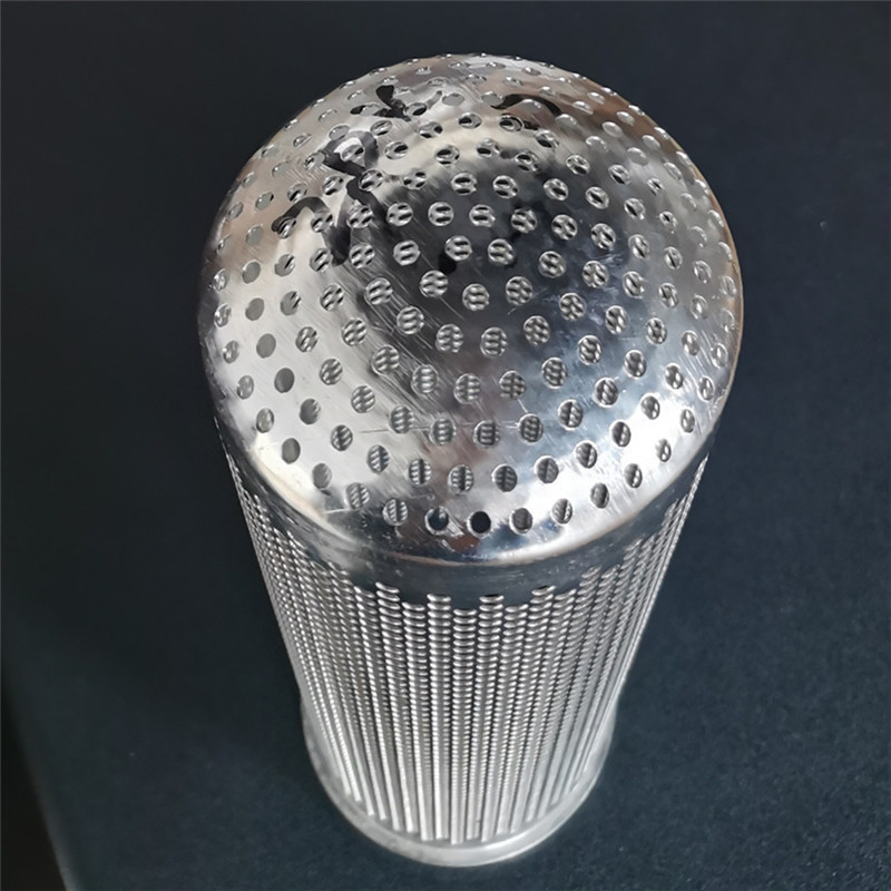 AISI 304 Punching Hole Stainless Steel Perforated Filter Tube