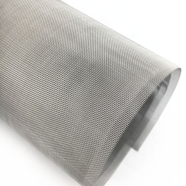 50 Mesh 300Micron 0.2mm Wire Diameter SS 304 316 Grade Stainless Steel Woven Sieve Wire Mesh