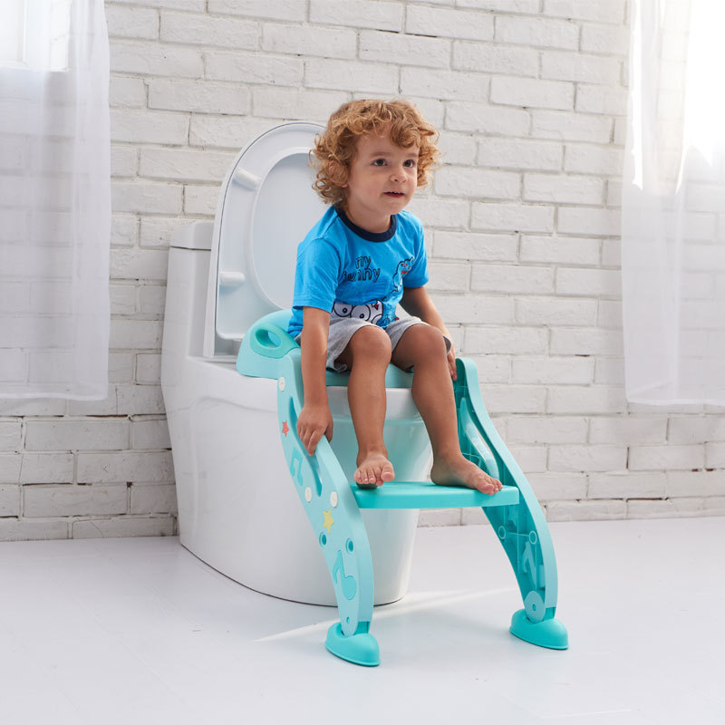 Baby Potty Seat With Ladder Children Toilet Seat Cover Kids Toilet Folding infant potty chair Training Portable Potty Seat