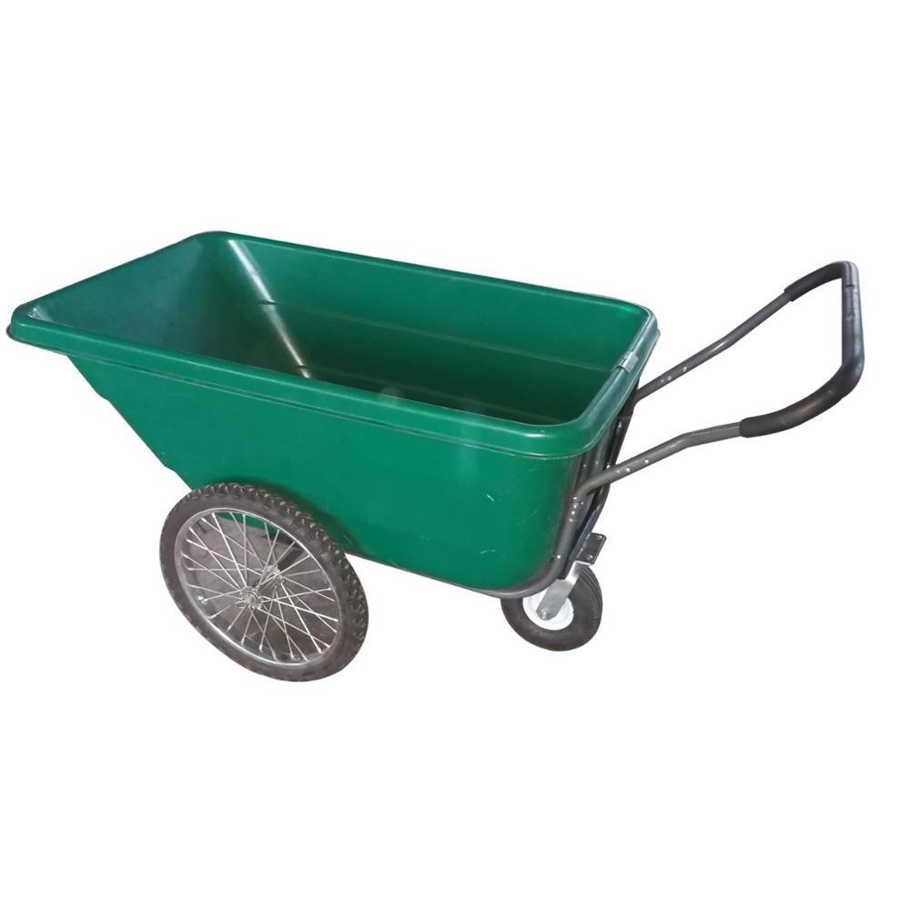 High Tenacity Manufacturer Wholesale Three Wheeled Garden Trolley Industrial Wheelbarrow