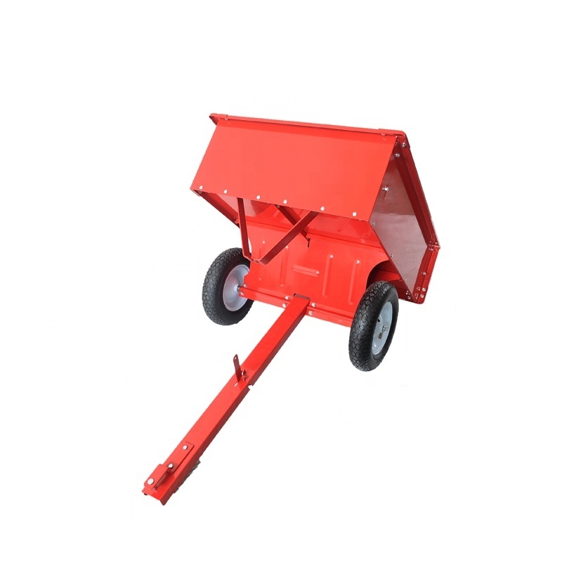 Steel Trailer Cart Dump Tool Cart Wagon