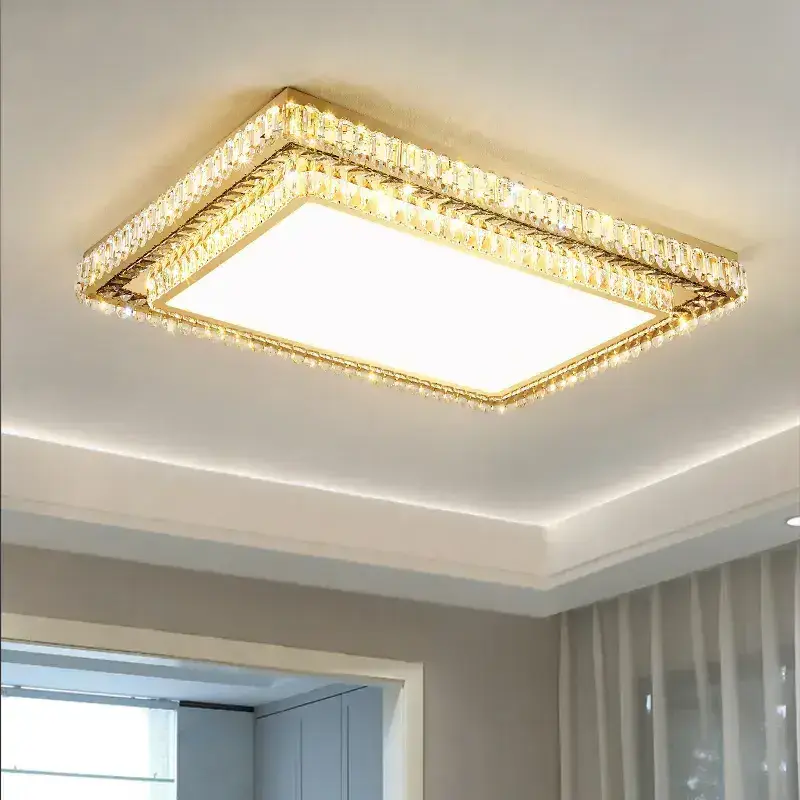 Modern Lamps Buildings Living Room Ceilings Indoor Led Gold Ceiling Lights