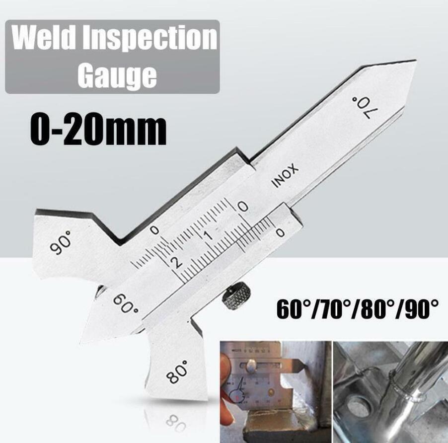 Welding Gauge Weld Inspection Gage Weld Seam Bead/Fillet/Crown Test Ulnar Ruler