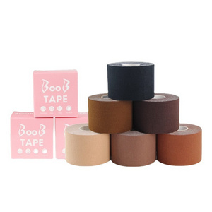 Breast Lift Boob tape with Reusable Nipple Covers,Waterproof Cotton Elastic Boob Tape Popular