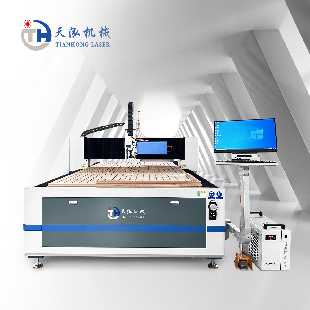 Auto Focus Stainless Steel Metal Laser Engraver Fiber Laser Mirror Glass Sandblasting Machine