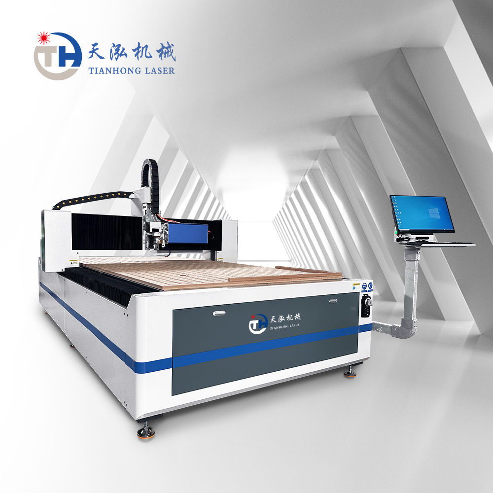 Jinan CNC Fiber Laser Engraving Machine for Mirror Glass Sandblasting Paint Removing