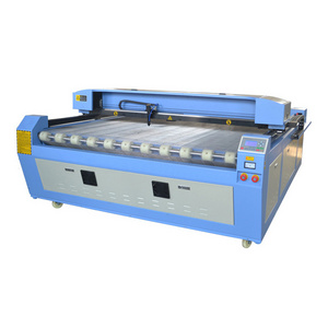 1610 Cnc fabric cutting machines ultrasonic auto feeding laser textile cutter