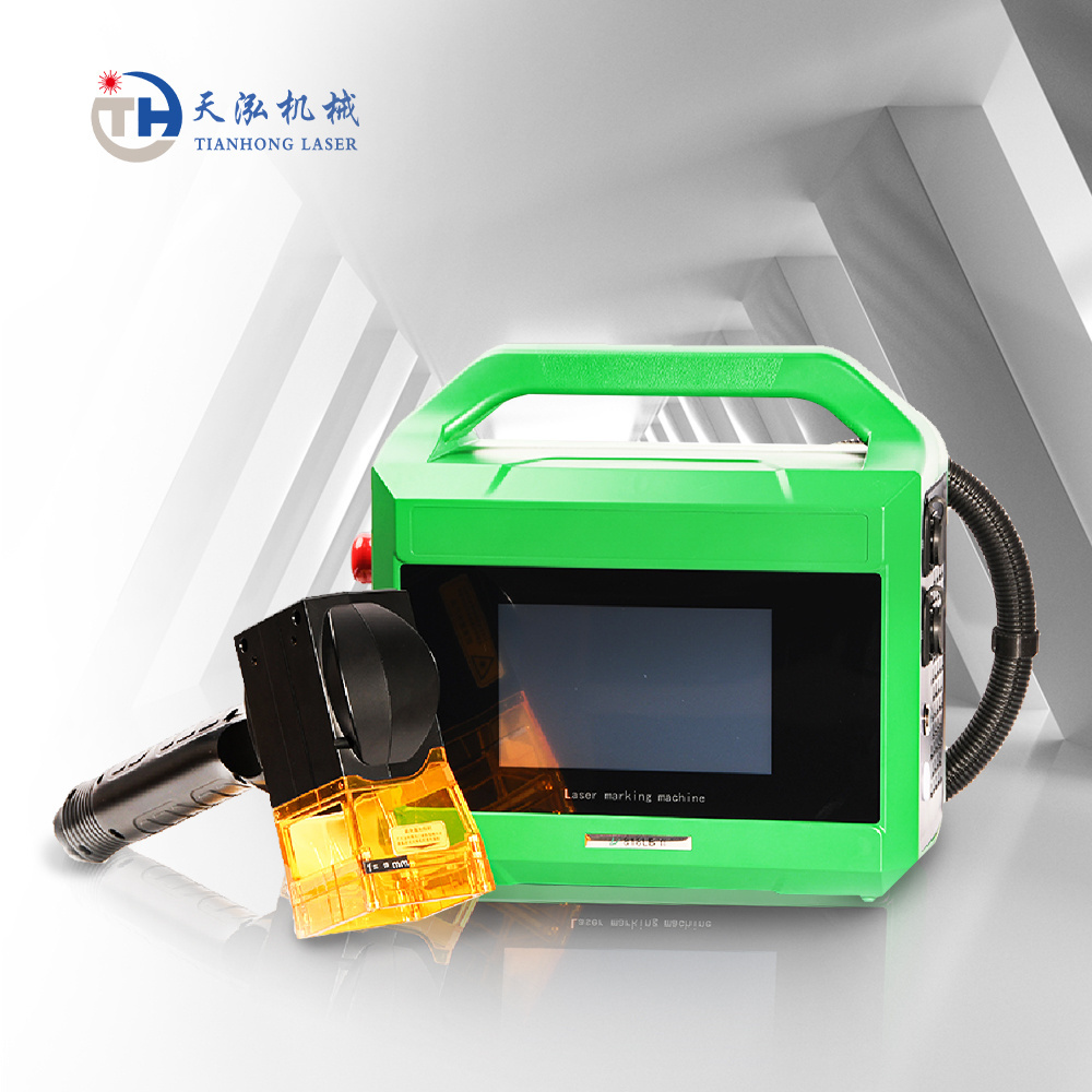 Marking Engraving Machine for Metal Plastic Mini Handheld Portable Fiber Laser 20W 30W Raycus Linux Handheld Type 20W /30w