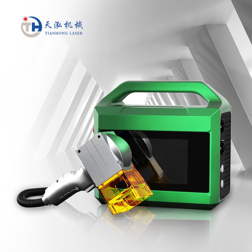 Marking Engraving Machine for Metal Plastic Mini Handheld Portable Fiber Laser 20W 30W Raycus Linux Handheld Type 20W /30w