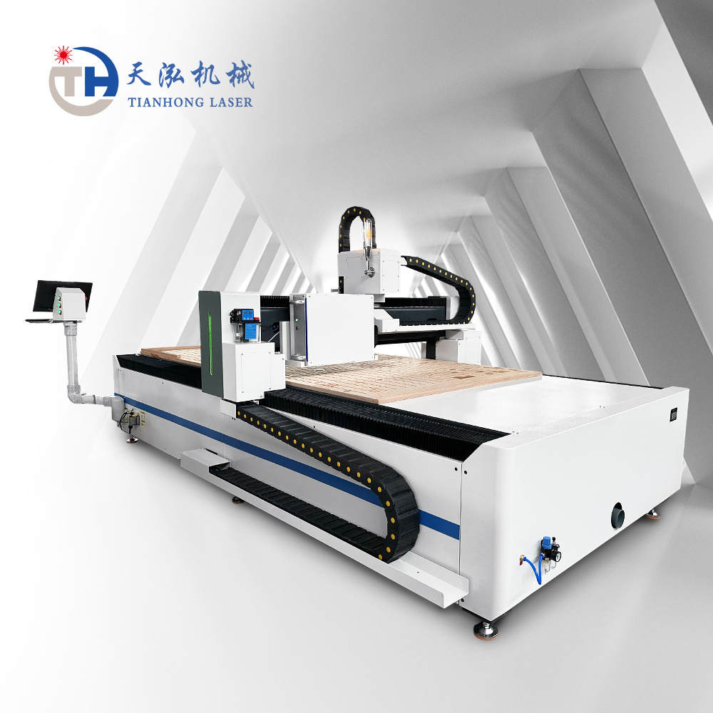 Auto Focus Stainless Steel Metal Laser Engraver Fiber Laser Mirror Glass Sandblasting Machine