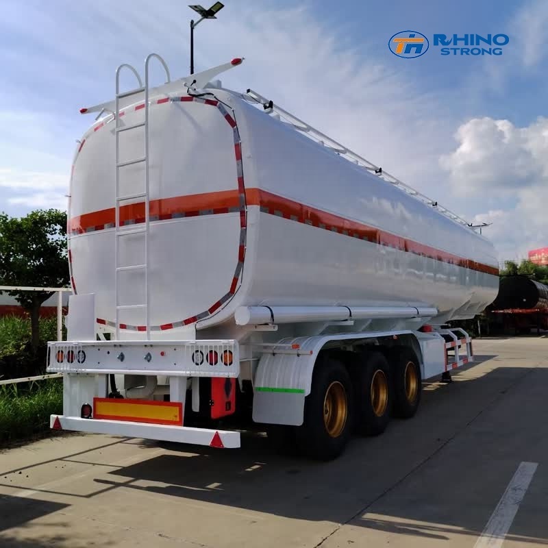 Fuel Oil Tanker 45000 Liters Fuel Tanker Trailer For Sale