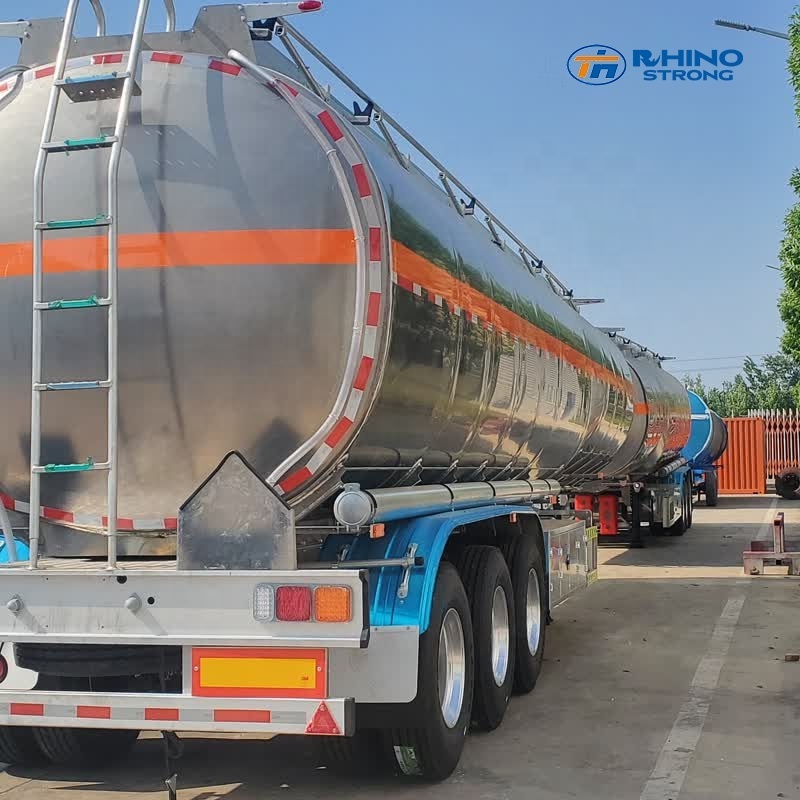 Fuel Oil Tanker 45000 Liters Fuel Tanker Trailer For Sale