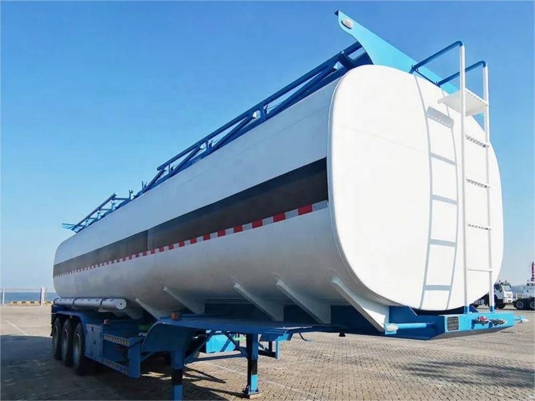 Fuel Oil Tanker 45000 Liters Fuel Tanker Trailer For Sale