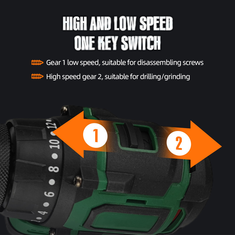 Factory Direct 12V 16V 18V 20V Lithium Battery Cordless Electric Screwdriver Drill Power Tool Drill Machine