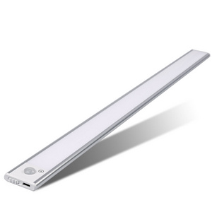 Ultra-thin Indoor Lighting Aluminum Strip Kitchen Cabinet Closet Lights Led Motion Sensor Light   Rgb Usb Battery Led Indoor Lig