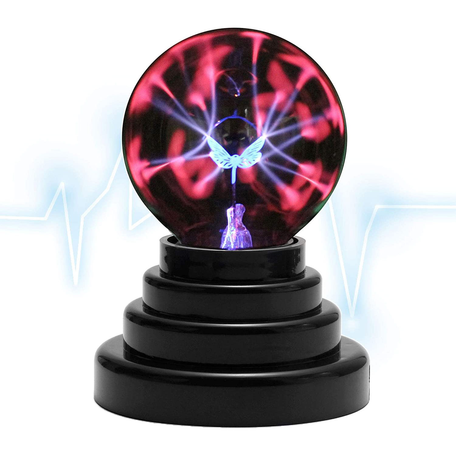 TIANHUA 3inch Usb Static Electricity Crystal Large Plasma Ball Made In China In Low Price