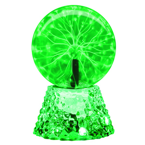 TIANHUA 6 inch color under 10 dollars Pyramid base decoration lamp night light magic black tesla coil plasma ball