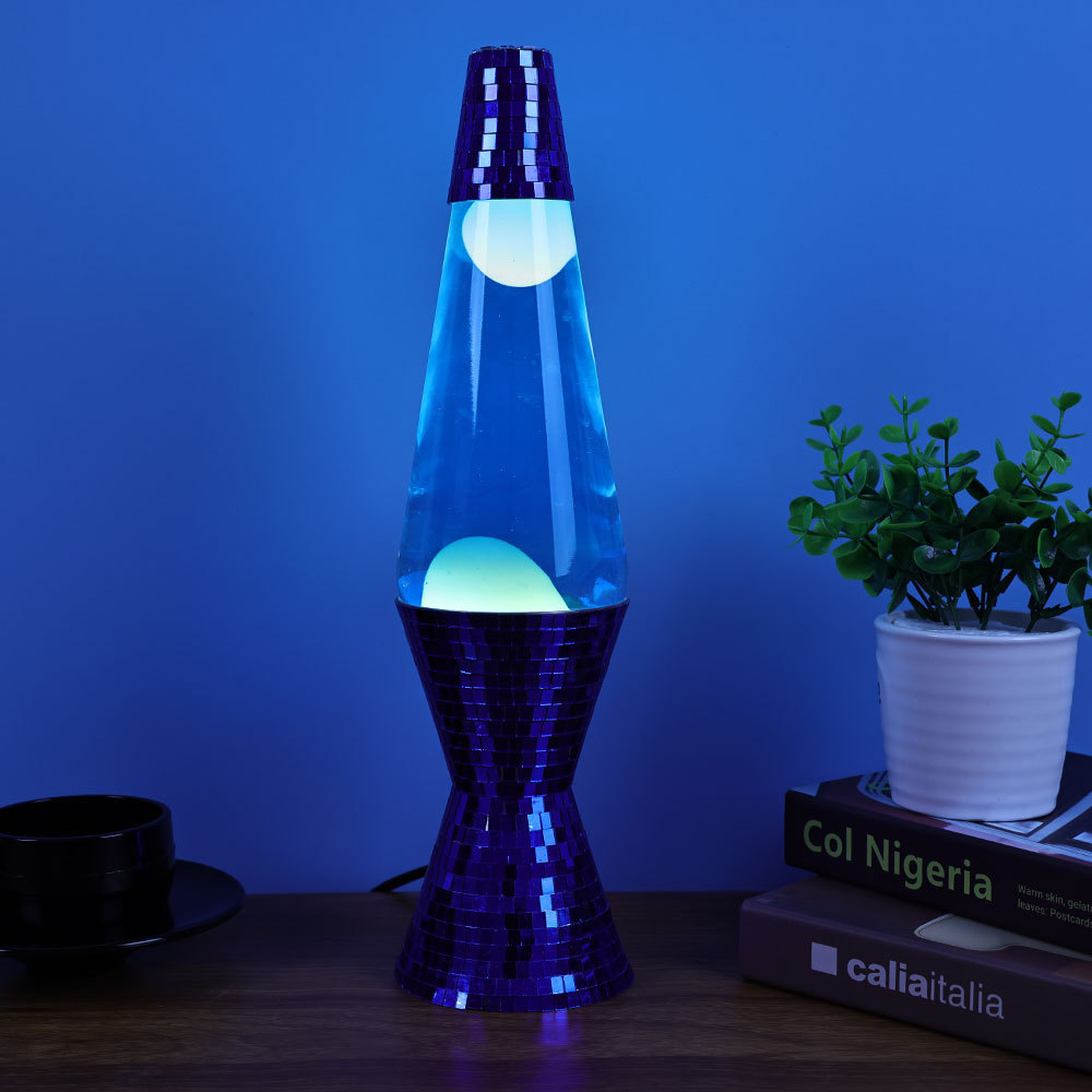 16 Years Factory TianHua Wholesale Blue lens Rocket Table Light Giant Lava Lamp