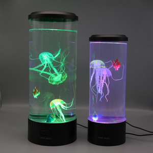 Large Jellyfish Lamp Multicolor Home Decoration Customised Motion Lamp Table Lamps Small LED Night Light Kids