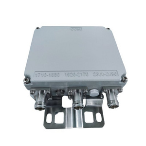 698-960/1710-1880/2500-2700MHz Triple Band RF Passive Combiner or Cavity Triplexer Multiplexer