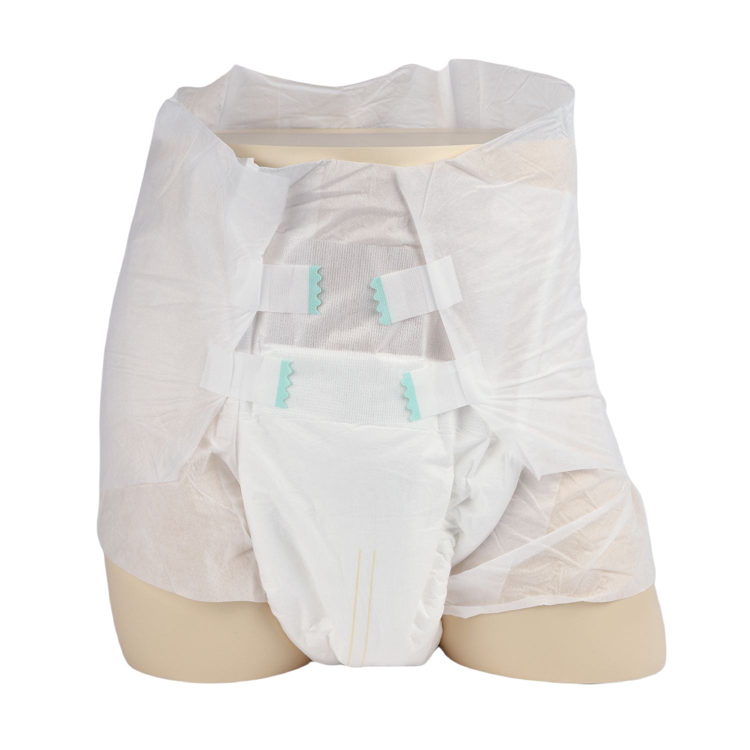 High Quality Quanzhou Tianjiao Factory Price Customized OEM Adult Pants Taped Diapers Wholesale Disposable Unisex Adult Diaper