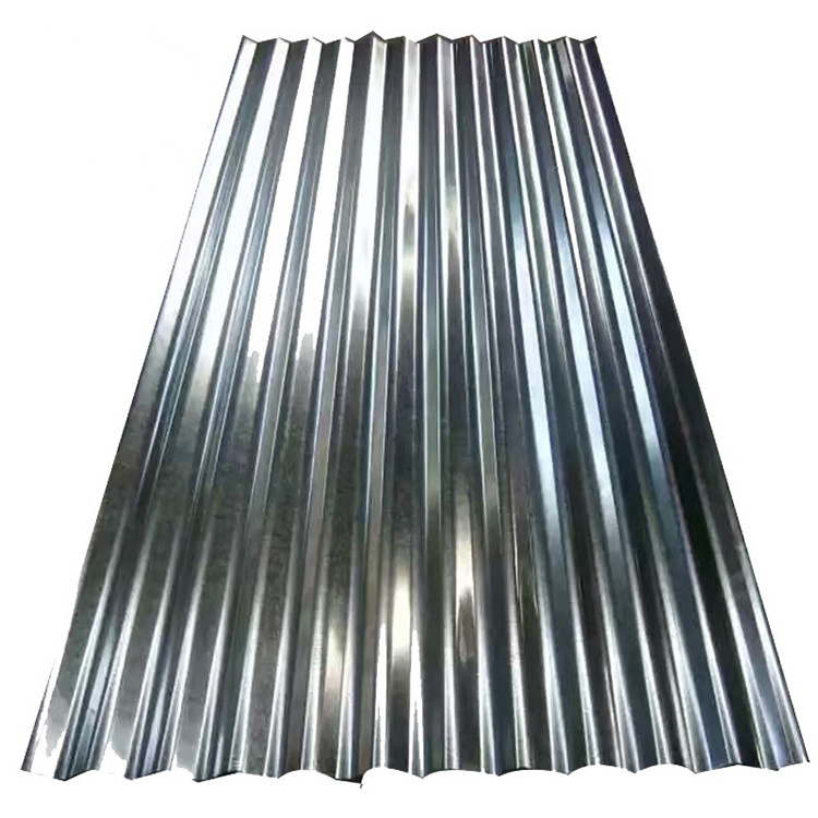 Building Roofing Material GI Zinc Coated Iron Corrugated Steel Sheet