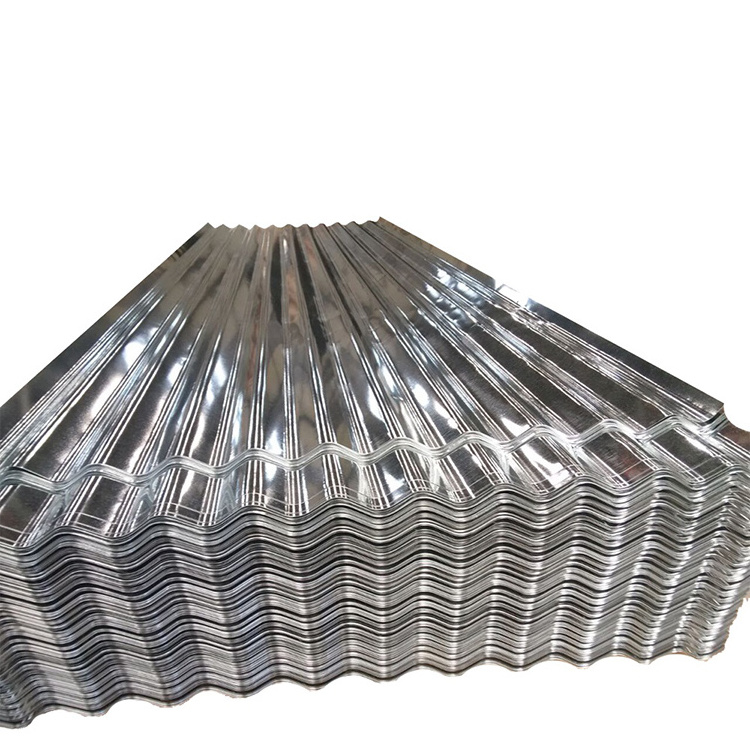 Building Roofing Material GI Zinc Coated Iron Corrugated Steel Sheet