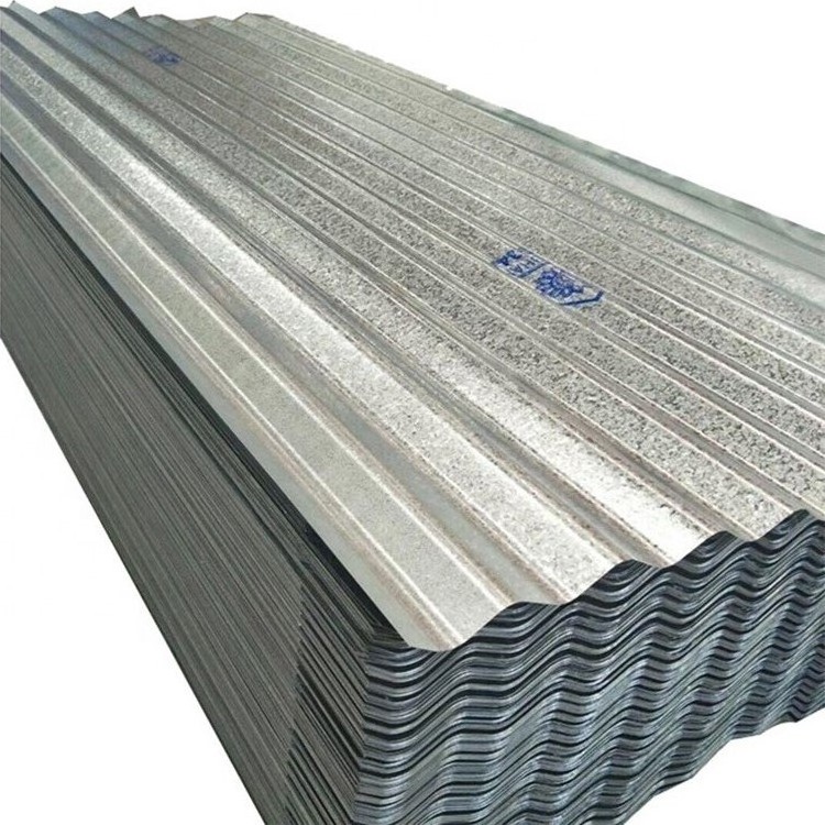 Building Roofing Material GI Zinc Coated Iron Corrugated Steel Sheet