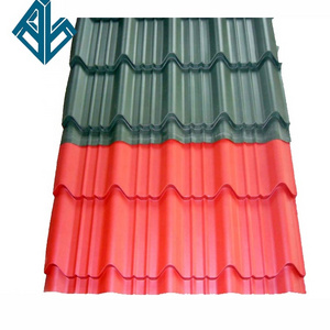 Metal Iron Zinc Roofing Tiles Galvalume plated steel plate Galvanized Color Plated Corrugated Steel Roofing Sheet PPGI GL