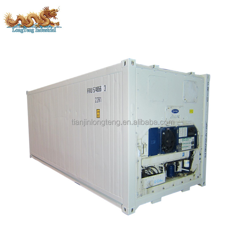 Used but Sea worthy Refrigerated Cooler 20ft Reefer Container 20 foot for Sale in dubai