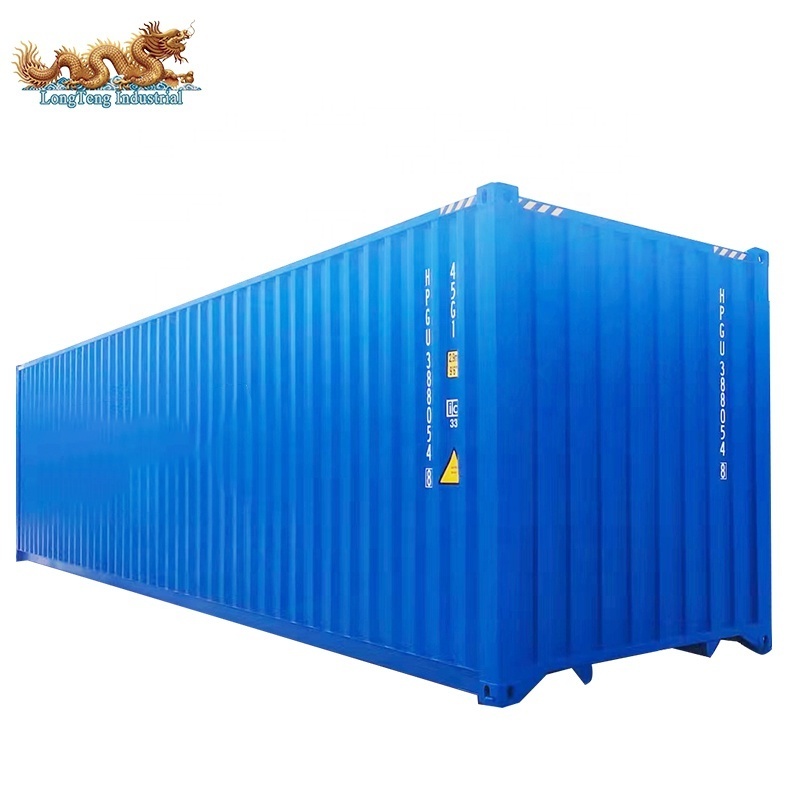 New Stock 12m or 40 Foot Ft Length ISO Standard Van Box High Cube 40ft Dry Cargo Shipping Container for Sale