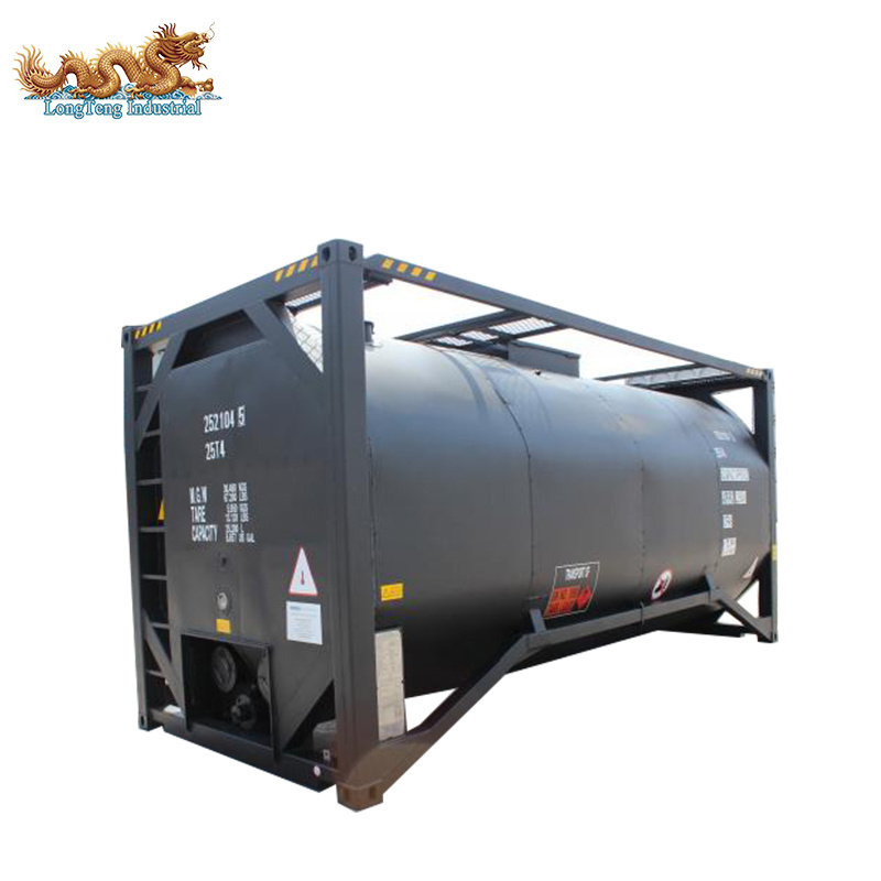 ISO ASME Standard 20ft Heated Bitumen Storage Tank Container with Electric Heating System