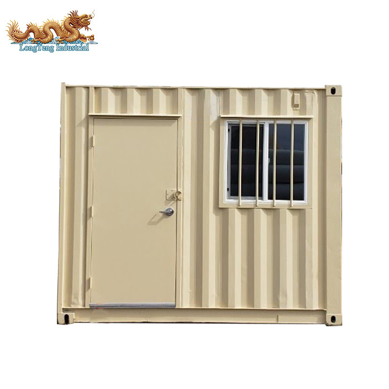 Mobile Mini Small Prefab Modular 8ft 10ft Storage Shipping Container Office 10ft