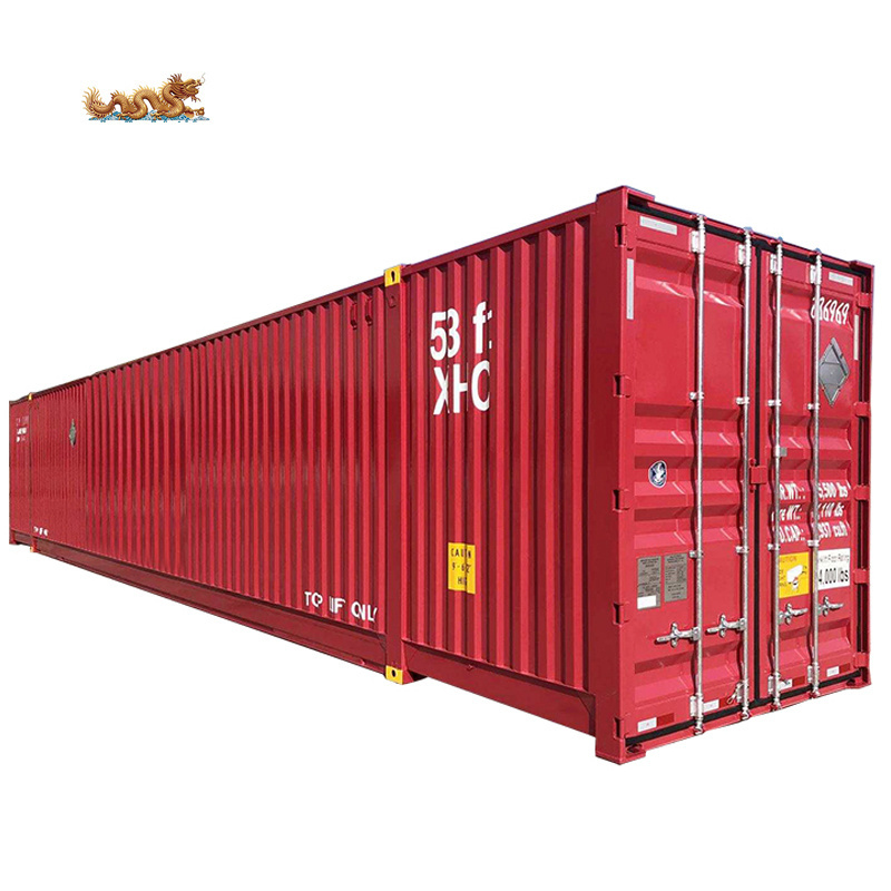 Custom Size or ISO Standard 53ft 53 Foot 53 ft Steel Shipping Container 53 feet High Cube for sale