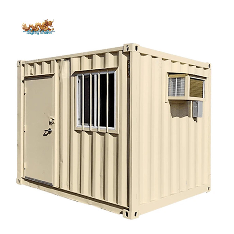 Mobile Mini Small Prefab Modular 8ft 10ft Storage Shipping Container Office 10ft