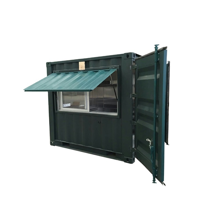 Custom Made 10ft and 20ft Shipping Container Coffee Shop Bar Container Shops Restaurant 10ft