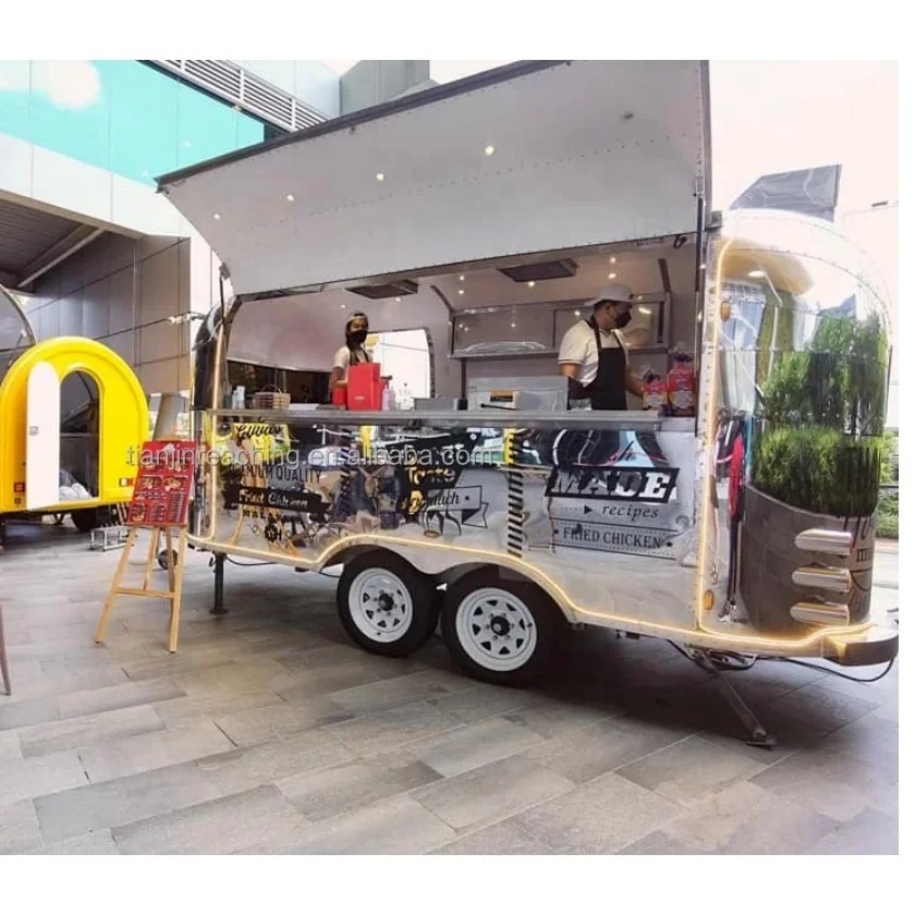 Electric Ice Cream Food Truck for Snack Food Factory Hotels Soybean-Based Food Trucks for Comida Para