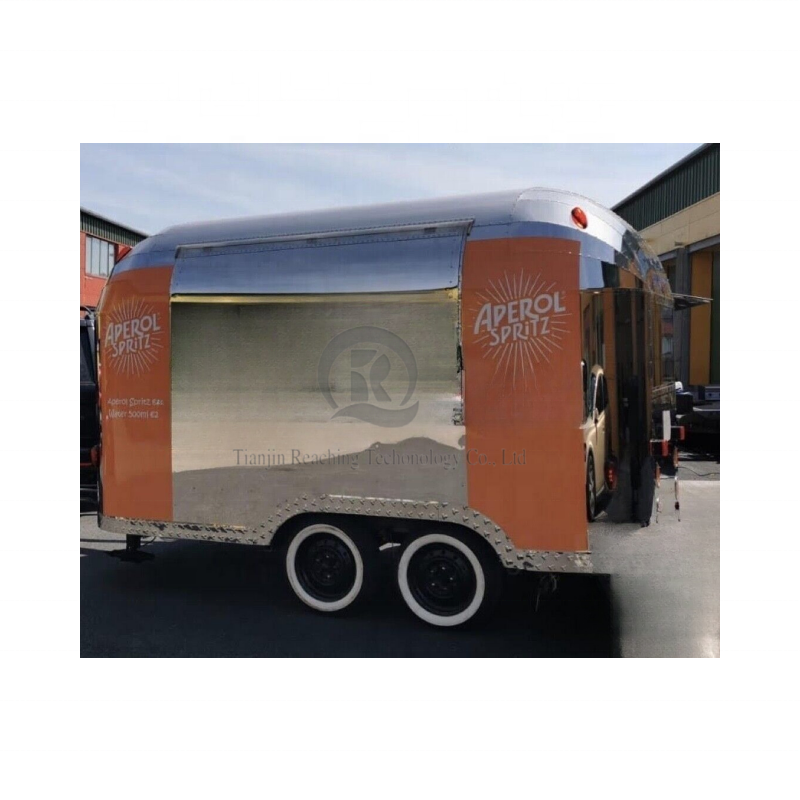 New Second-Hand Food Trucks for Sale Hot Dog Tienda Movil for Restaurant Bakery with Fruit Water Corn Material