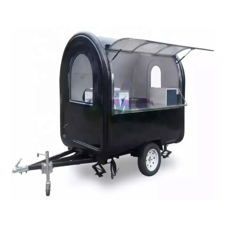 2023 New Design Fast Food Trailer in China/ Outdoor Hot Dog Snack Camper Cart/ Hamburger Pizza Ice Cream Camping Truck