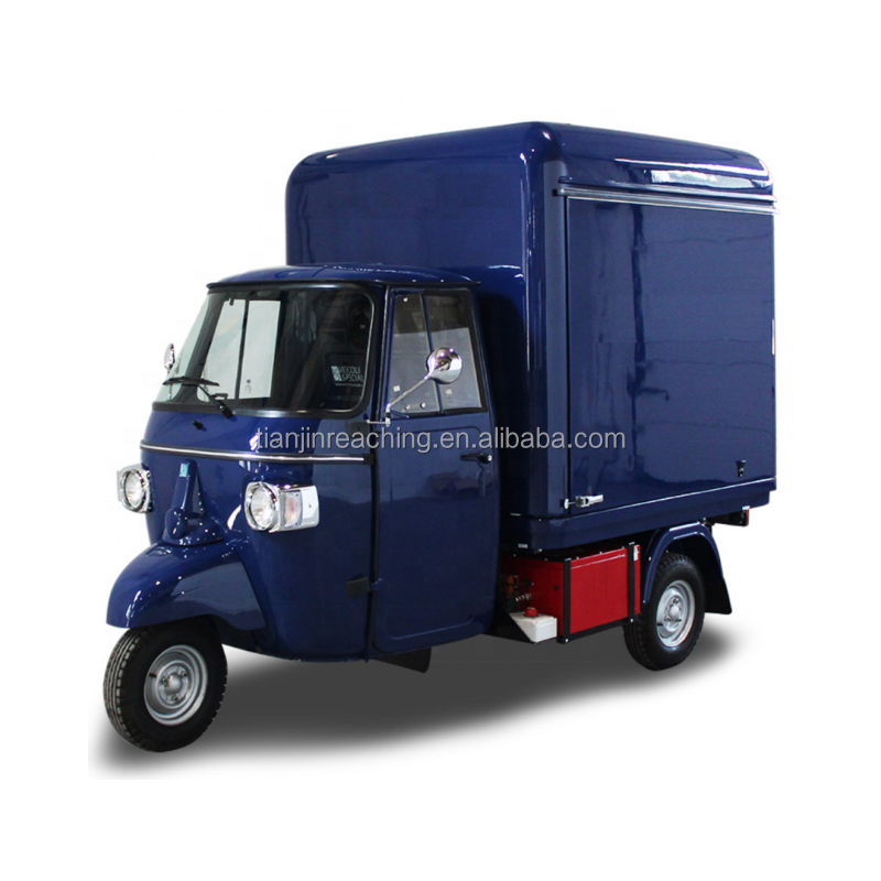 Electric 3 Wheels Beer Bar Cart Mobile Tricycle Food Cart Pizza Truck With Fully Equipped Tuk Tuk Bar