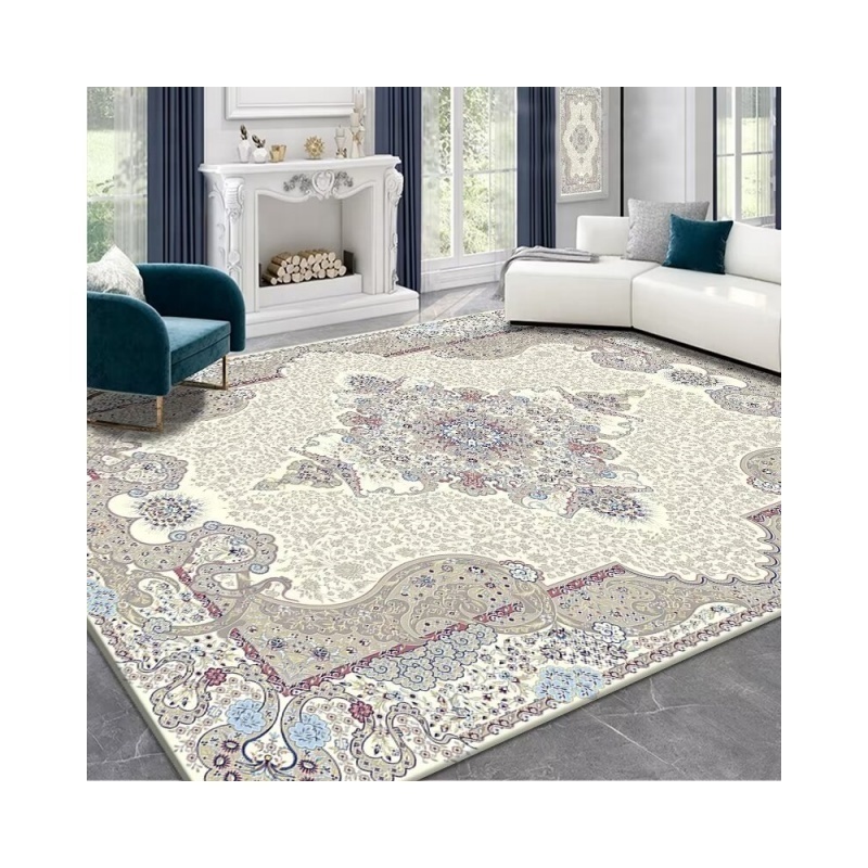 2024 Eco-friendly Bohemian style living room carpet full printing Home decoration mat floor mat, bedroom sofa Hot sale rugs