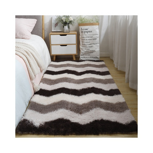 Eco-friendly Custom Rug washable Carpet Living Room Plush Area Rug Non-slip Mat Bedroom Fully Carpets machine made Rug