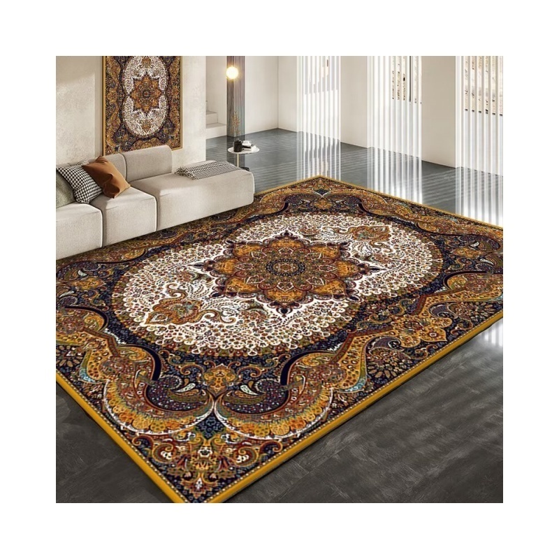 2024 Eco-friendly Foldable and Washable Printed Rugs 2022 Best Sale Designer Livingroom Center House Carpet and Rugs