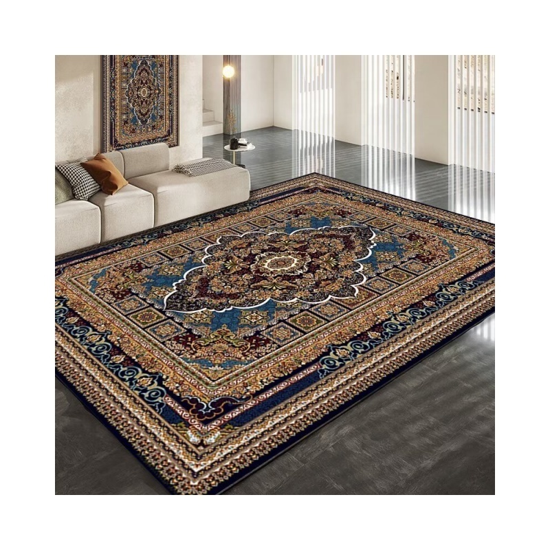 2024 Eco-friendly Foldable and Washable Printed Rugs 2022 Best Sale Designer Livingroom Center House Carpet and Rugs