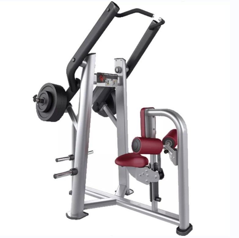 Professional Gym Fitness Equipment Hammer Strength Vertical  Rowing Pullover Back Training High Row Machine