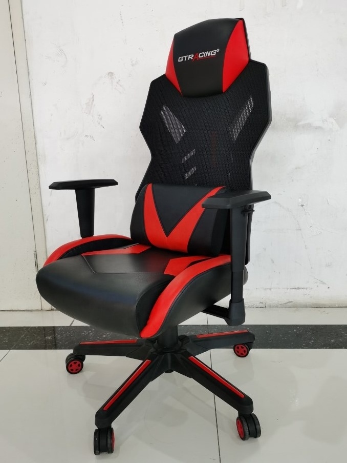 leather mesh fabric gaming chair dragon autofull professional gaming chair 180 degrees