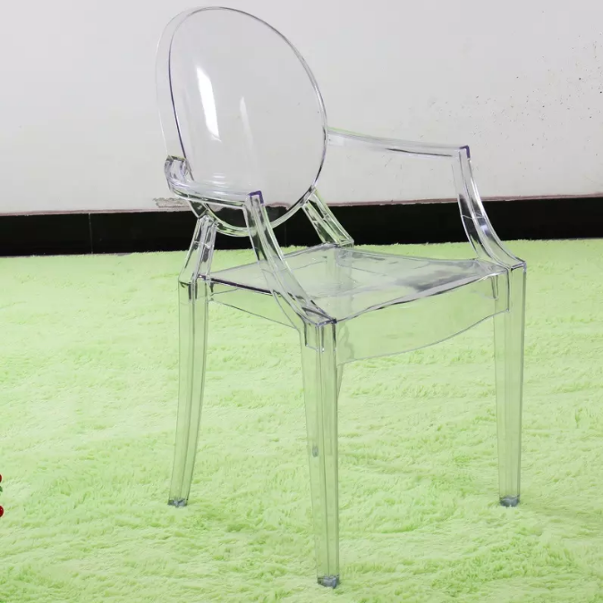 Wholesale plastic clear acrylic transparent ghost weddings chairs chairs for sale