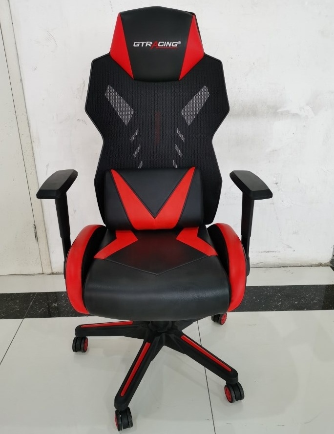 leather mesh fabric gaming chair dragon autofull professional gaming chair 180 degrees